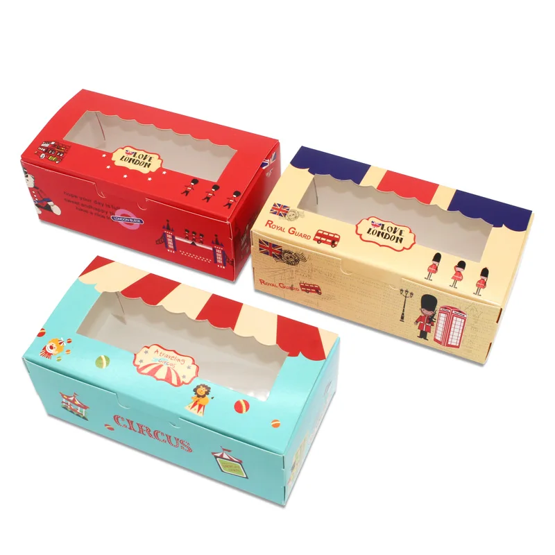 Party Event Supplier - 20 adet kağit kutu pencereler düğün