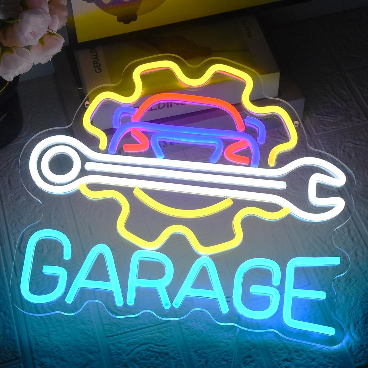 Garaj Neon Tabelası USB Güçlü  - Neon Sign Party incelemesi ve fiyatı