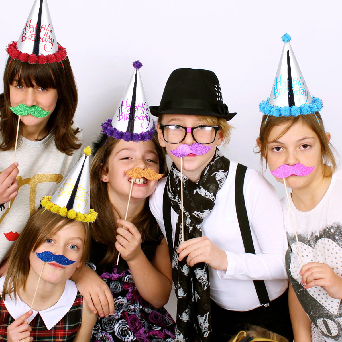 5 Adet Lazer Kağıt Doğum Günü  - Party Hat Cone incelemesi ve fiyatı
