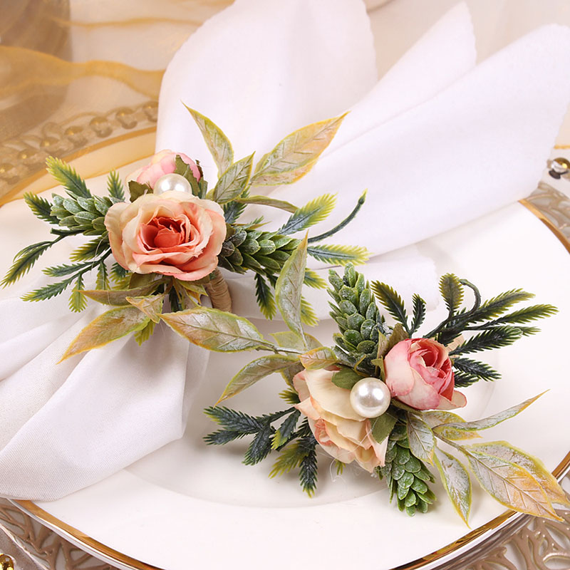 Peçete Halkaları Tutucu Gül ve - Party Event Supplier incelemesi ve fiyatı