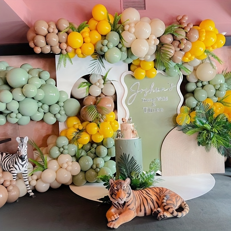146 adet Adaçayı Yeşili Sarı B - Balloon Arch Kit incelemesi ve fiyatı