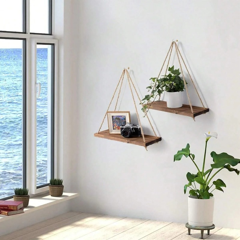 1 adet ahşap salıncak asılı ke - Flower Wall Panel incelemesi ve fiyatı