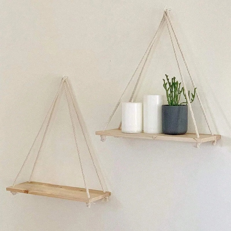 1 adet ahşap salıncak asılı ke - Flower Wall Panel incelemesi ve fiyatı