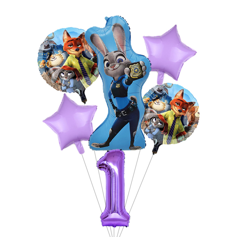 Zootopia Hayvan Karikatür Balo - Balloon Arch Kit incelemesi ve fiyatı