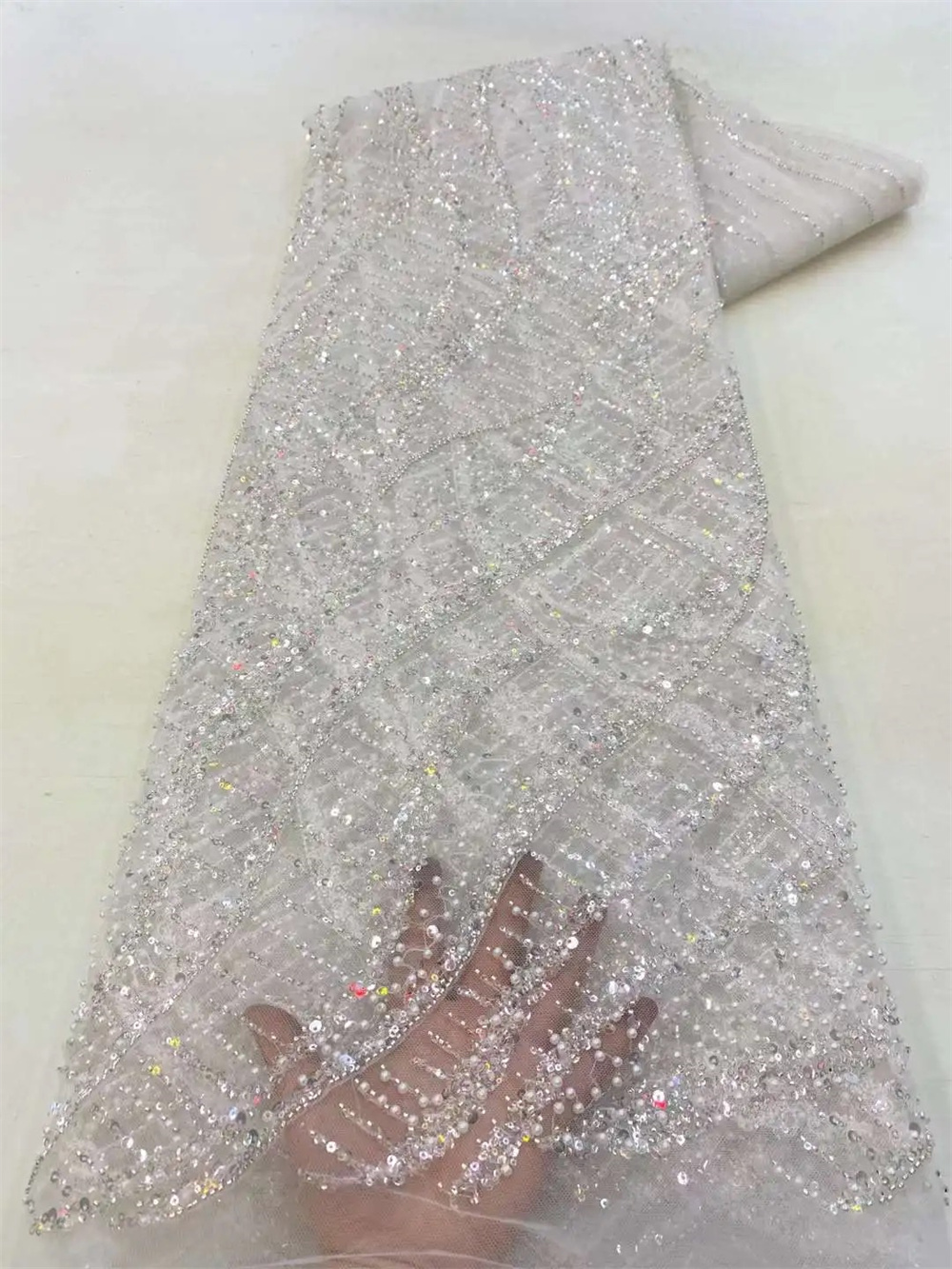 Afrika payetler boncuk dantel  - Glitter Tablecloth incelemesi ve fiyatı