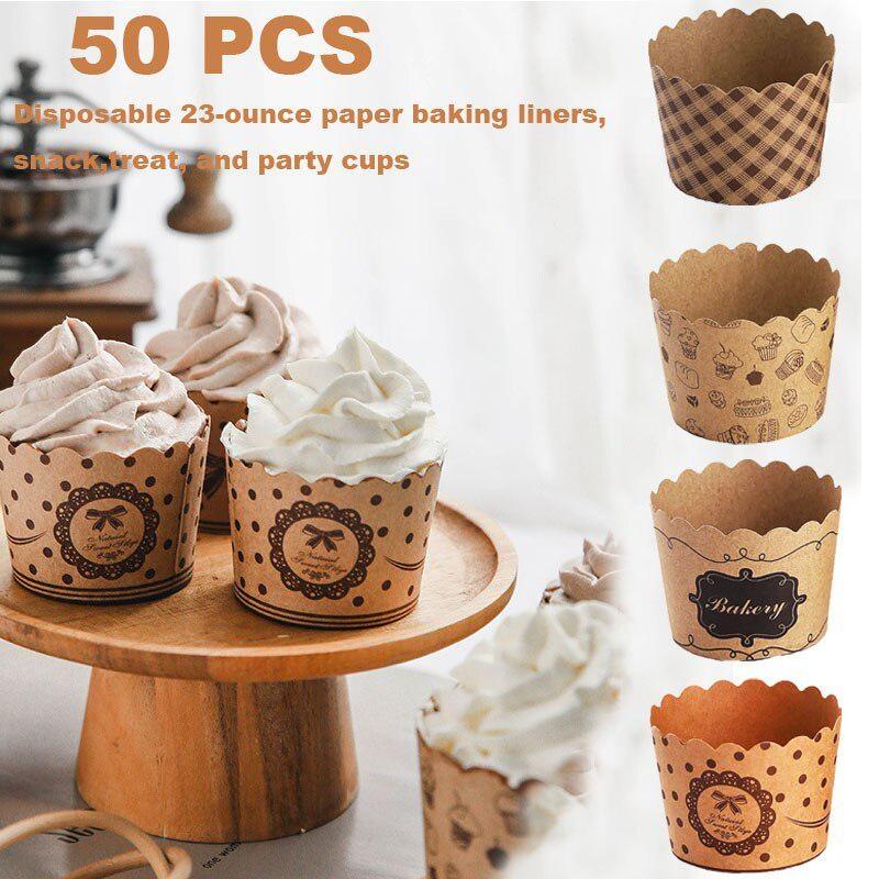 50 adet/paket Cupcake kağıt ba - Plastic Cup 50Pcs incelemesi ve fiyatı