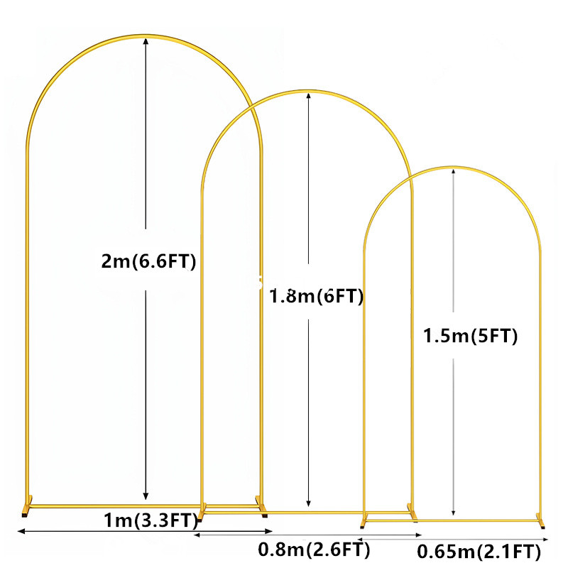 1 adet Altın Metal Kemer Zemin - Balloon Arch Kit incelemesi ve fiyatı