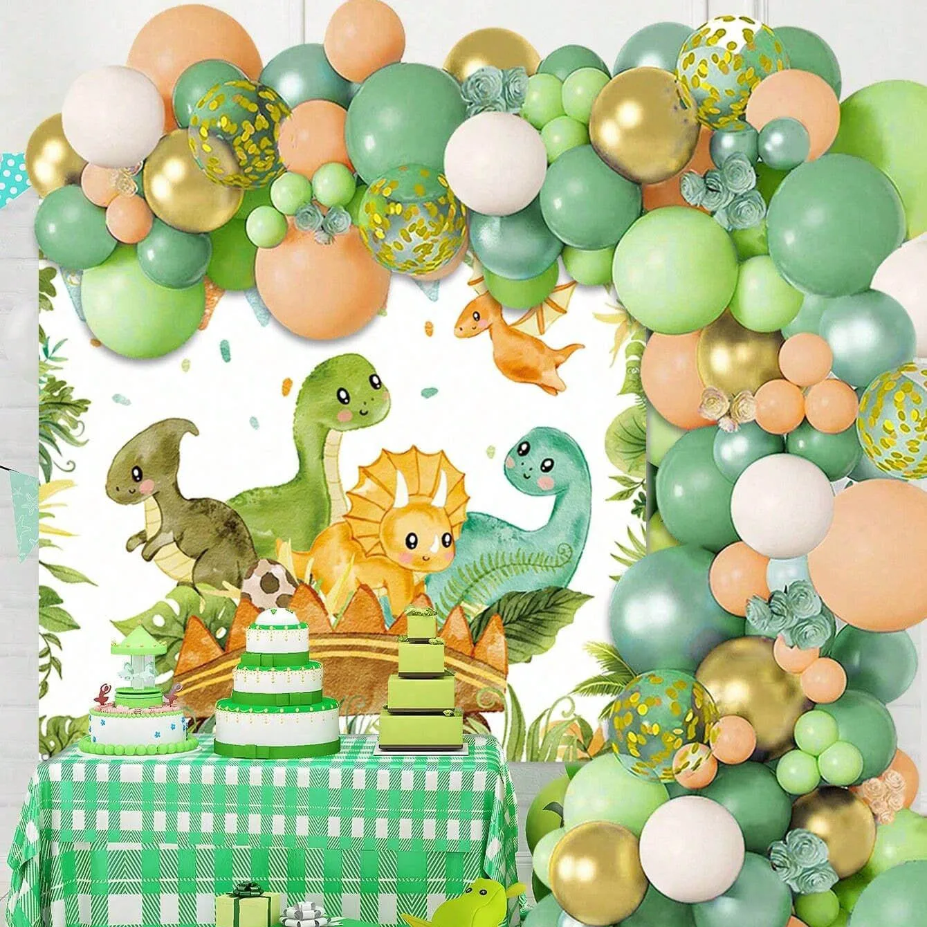 Çocuk Doğum Günü Dino Temalı P - Balloon Arch Kit incelemesi ve fiyatı