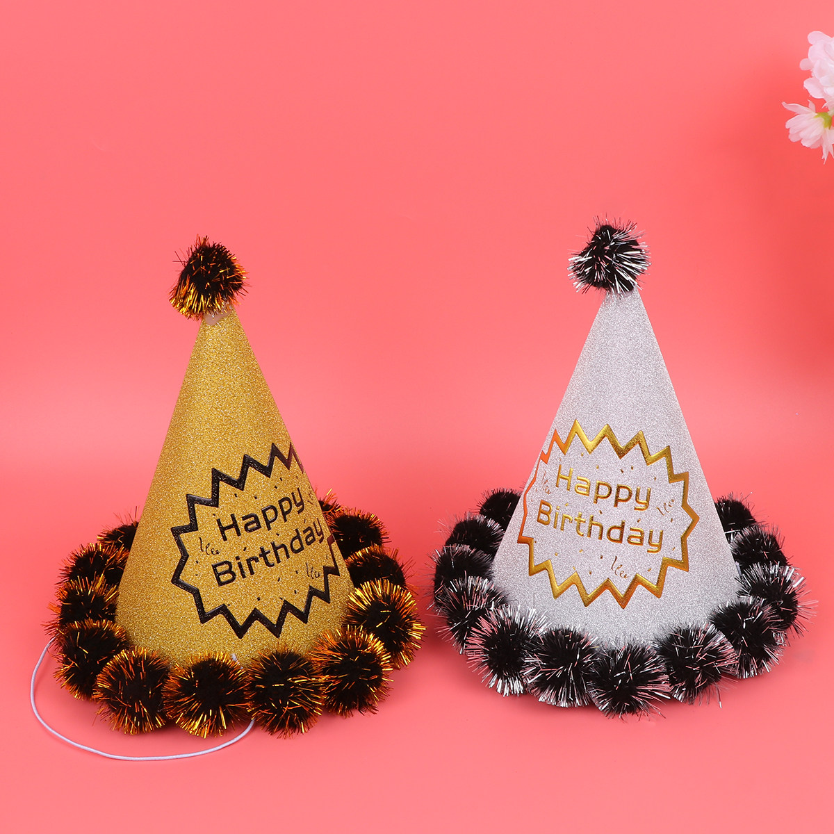 4 adet Simli Doğum Günü Şapkas - Party Hat Cone incelemesi ve fiyatı