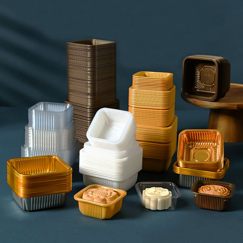100 adet Mooncake Plastik Teps - Event Party Box incelemesi ve fiyatı