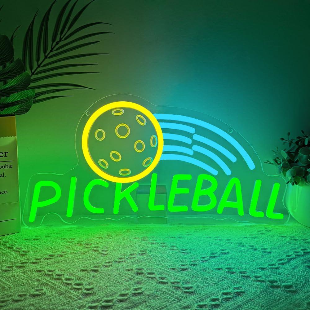 Pickleball Neon Tabela USB Kıs - Neon Sign Party incelemesi ve fiyatı