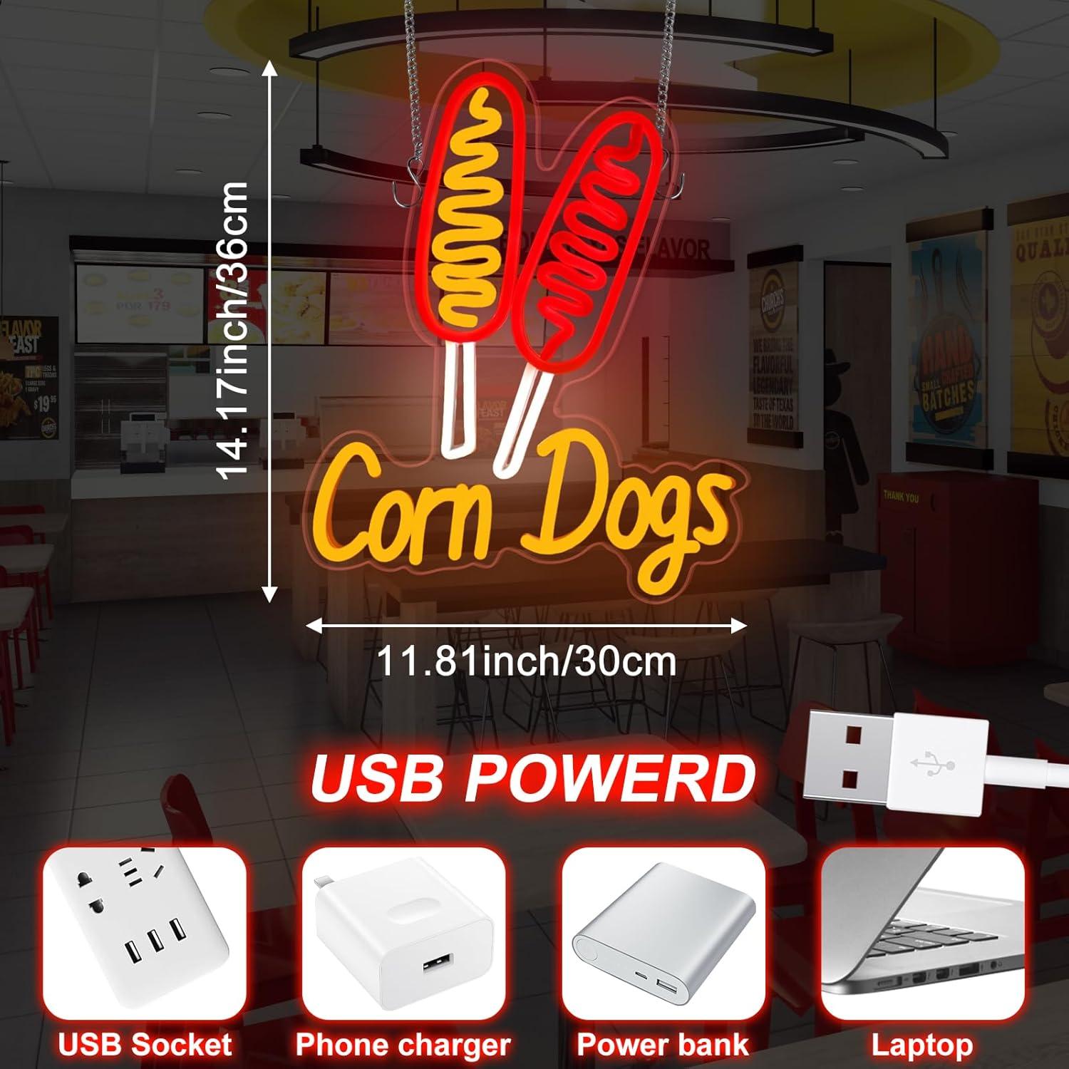 Mısır Köpeği Neon Tabela Atışt - Neon Sign Party incelemesi ve fiyatı